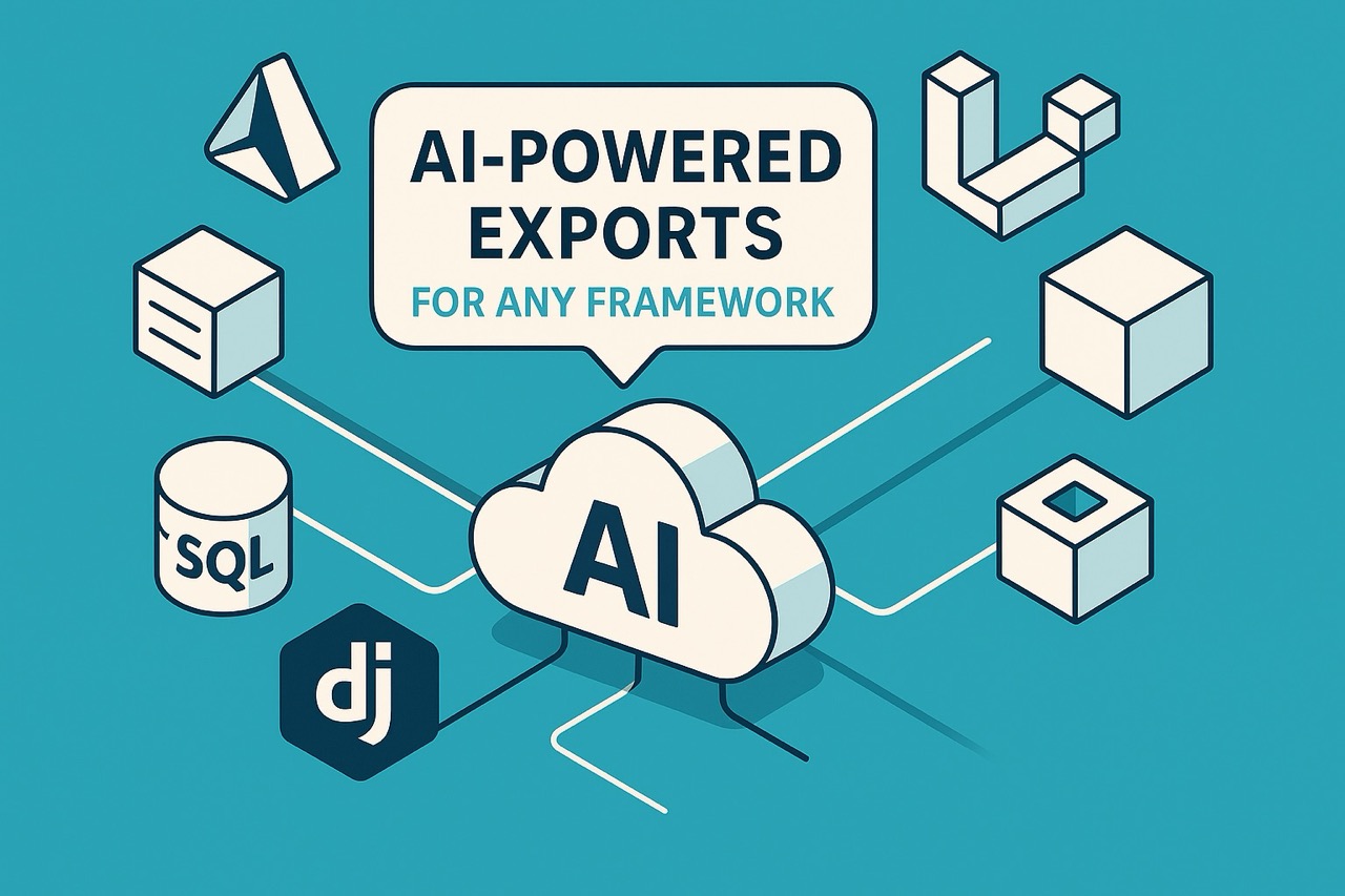 AI‑Powered Exports For Any Framework